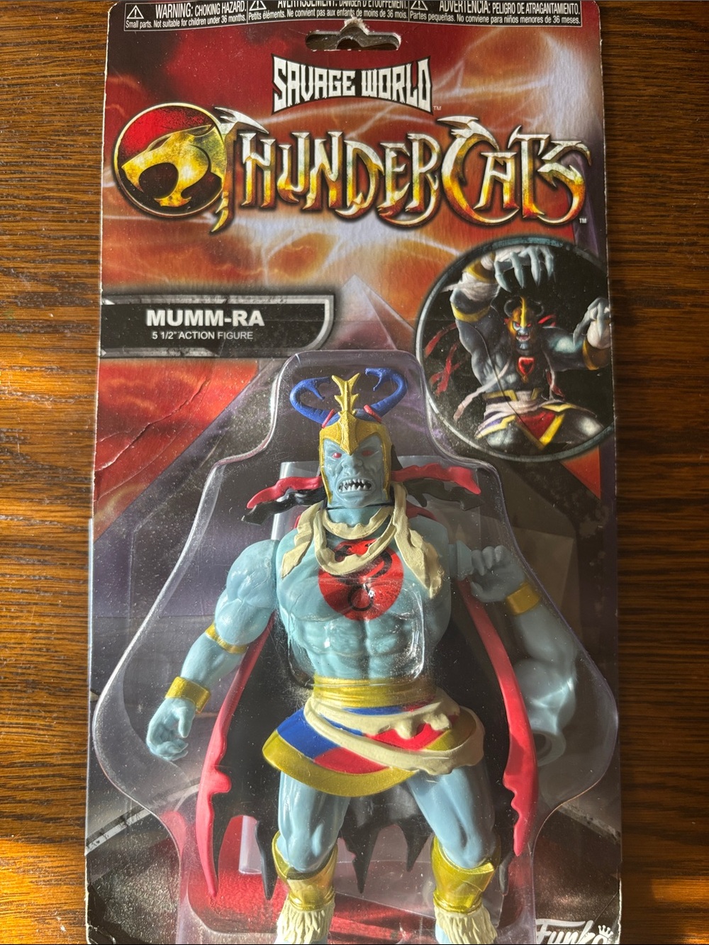 Funko Thundercats Mumm-Ra Action Figure - Light Blue, Red & Gold